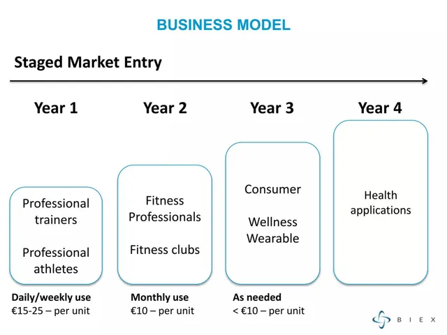 Business model / revenue streams slide 5 from BIEX