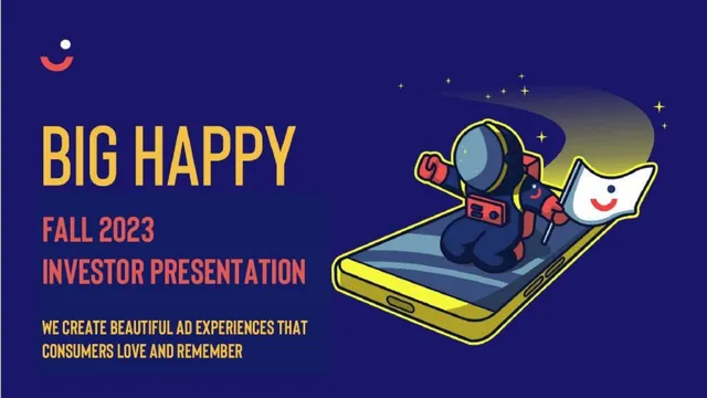 Big Happy pitch deck cover