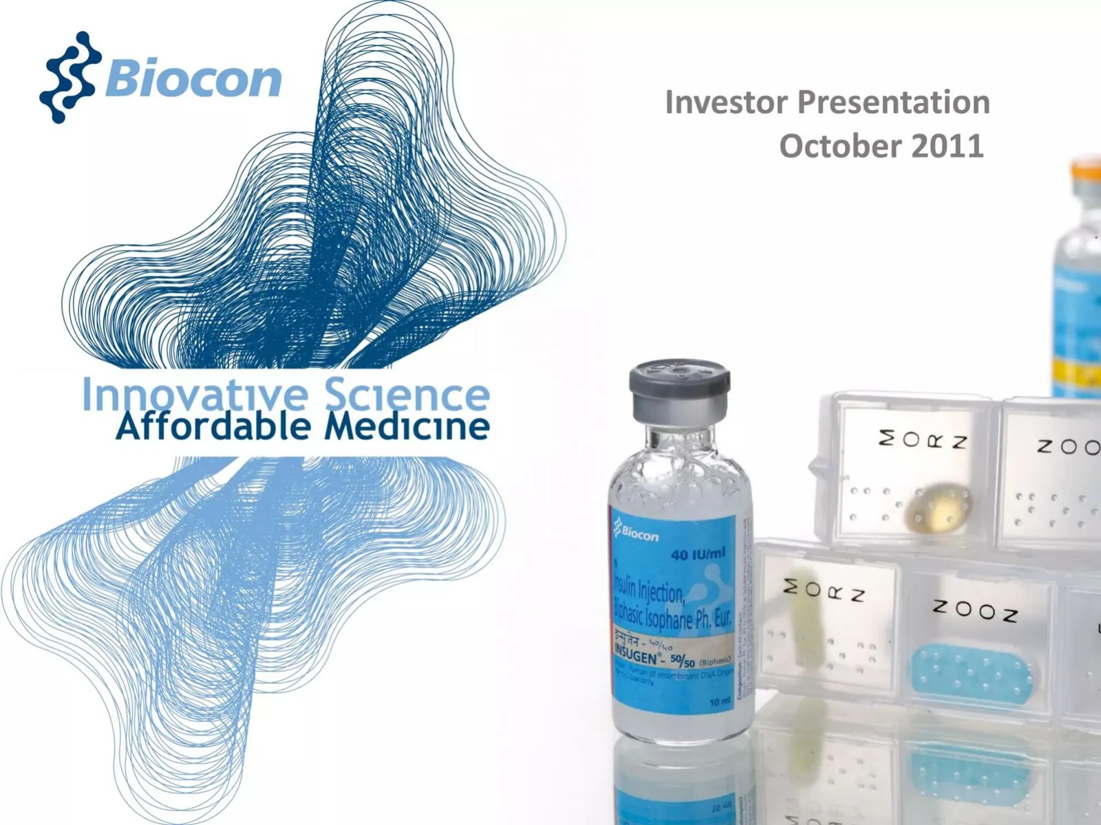 Biocon pitch deck slide