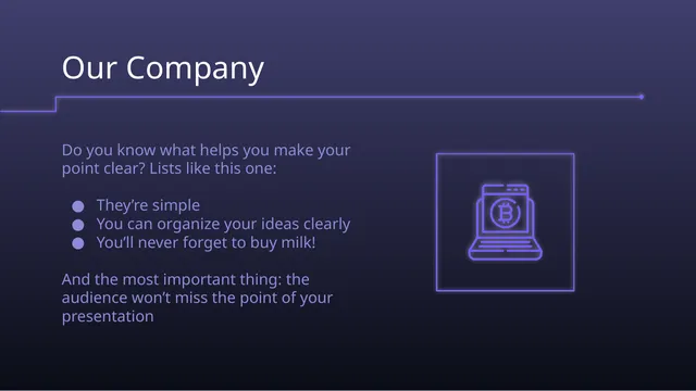 Other slide 5 from Bitcoin Company (Slidesgo template)