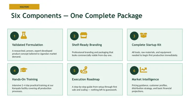 Product / solution slide 8 from BizMallUG