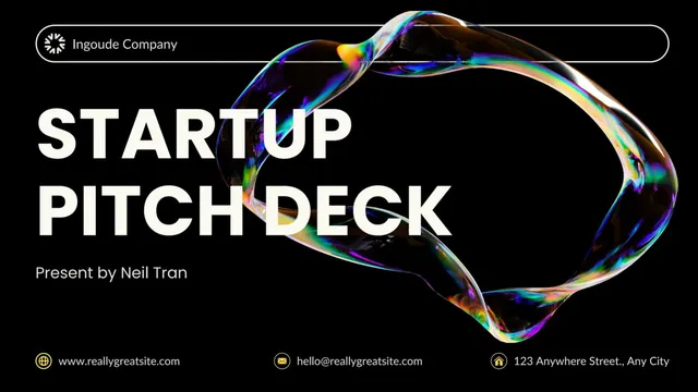 Ingoude Company pitch deck cover