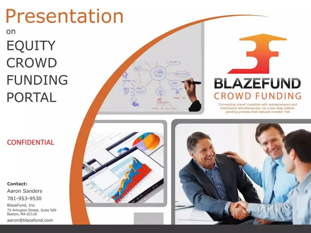 BlazeFund pitch deck cover