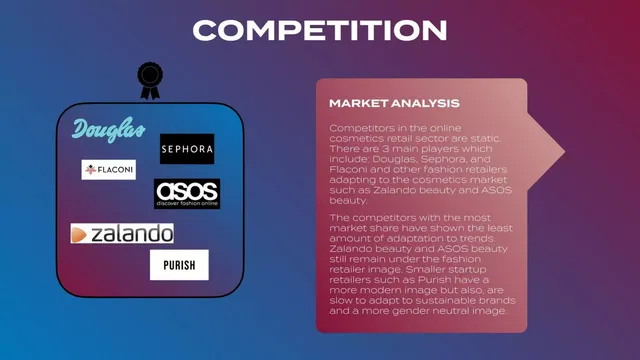 Competitors slide 8 from BLENDED.