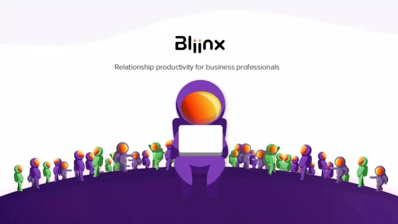 Bliinx pitch deck slide