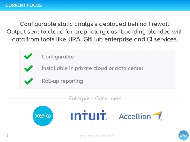 Product / solution slide 8 from Bliss.ai