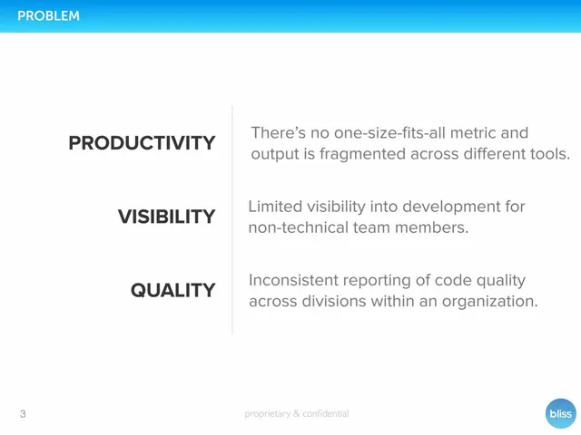 Problem slide 3 from Bliss.ai