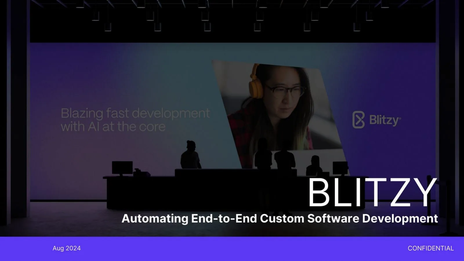 Blitzy pitch deck slide