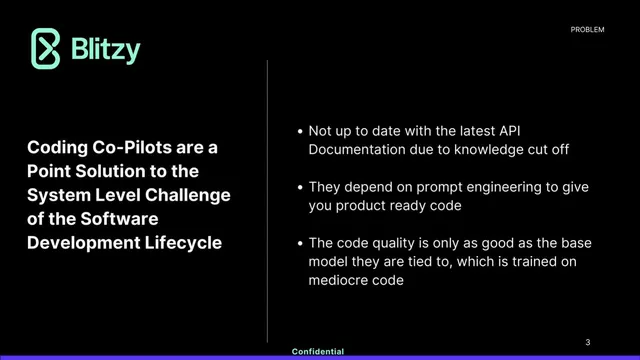 Competitors slide 3 from Blitzy