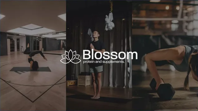 Blossom Protein pitch deck cover