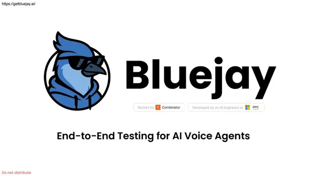 Bluejay pitch deck cover