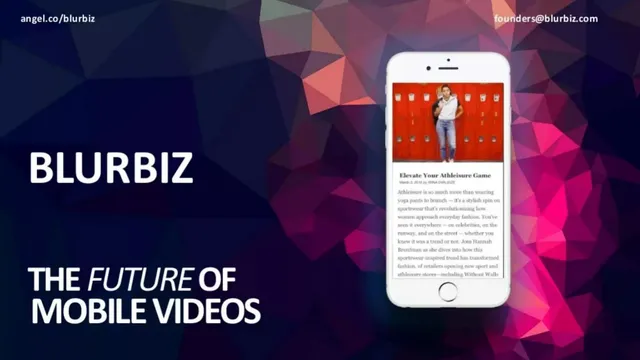 blurbiz pitch deck cover