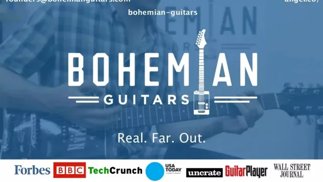 Section divider slide 1 from Bohemian Guitars