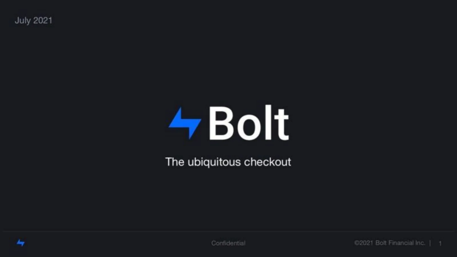 Bolt pitch deck slide