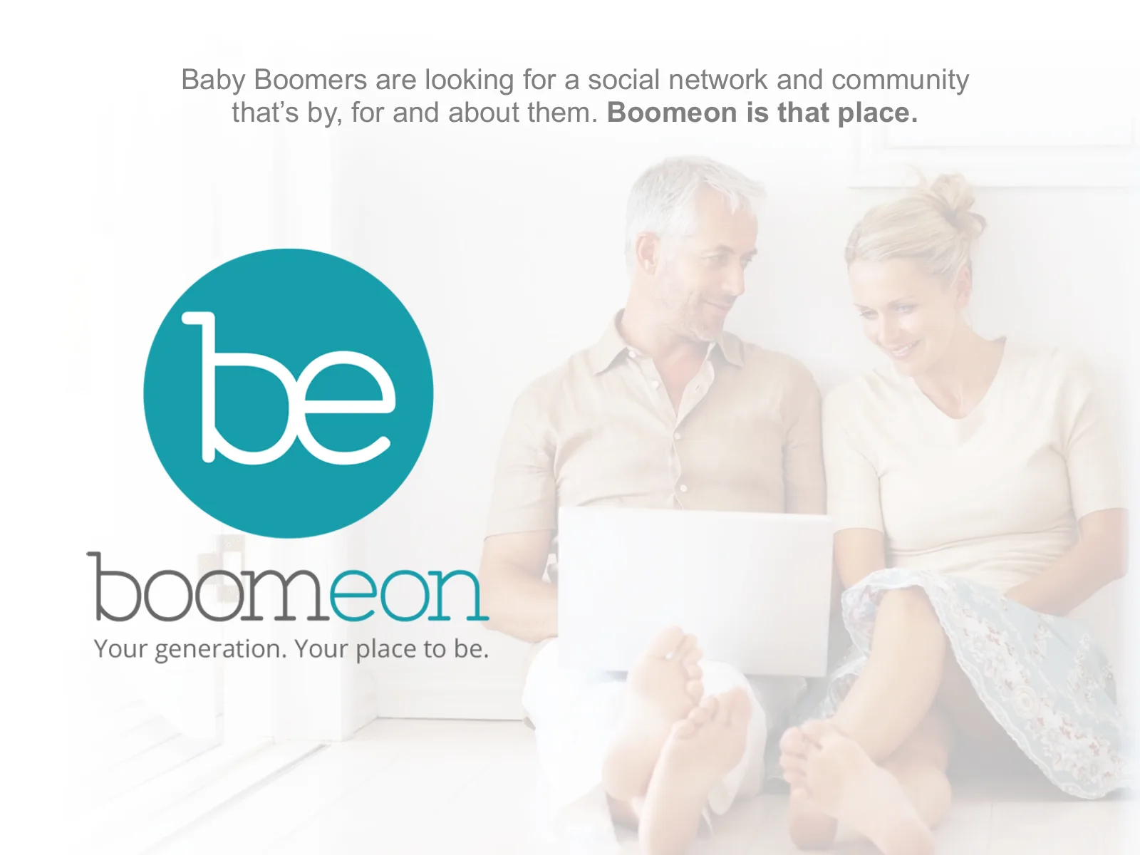 Boomeon pitch deck slide