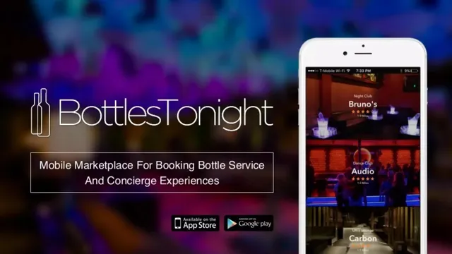 BottlesTonight pitch deck cover