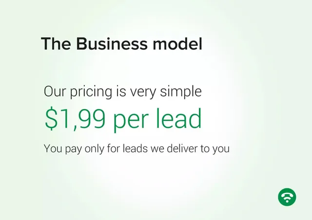 Business model / revenue streams slide 4 from Bouncehelp