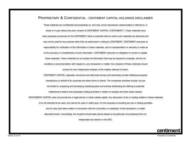 Disclaimer slide 2 from Brain Rap Artist (Centiment)