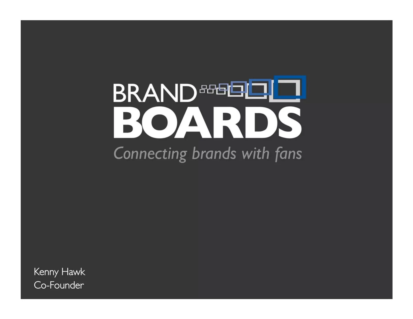 Brand Boards pitch deck slide