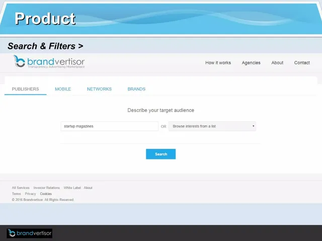 Product / solution slide 4 from Brandvertisor