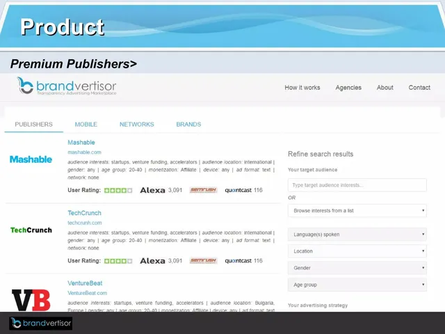Product / solution slide 5 from Brandvertisor