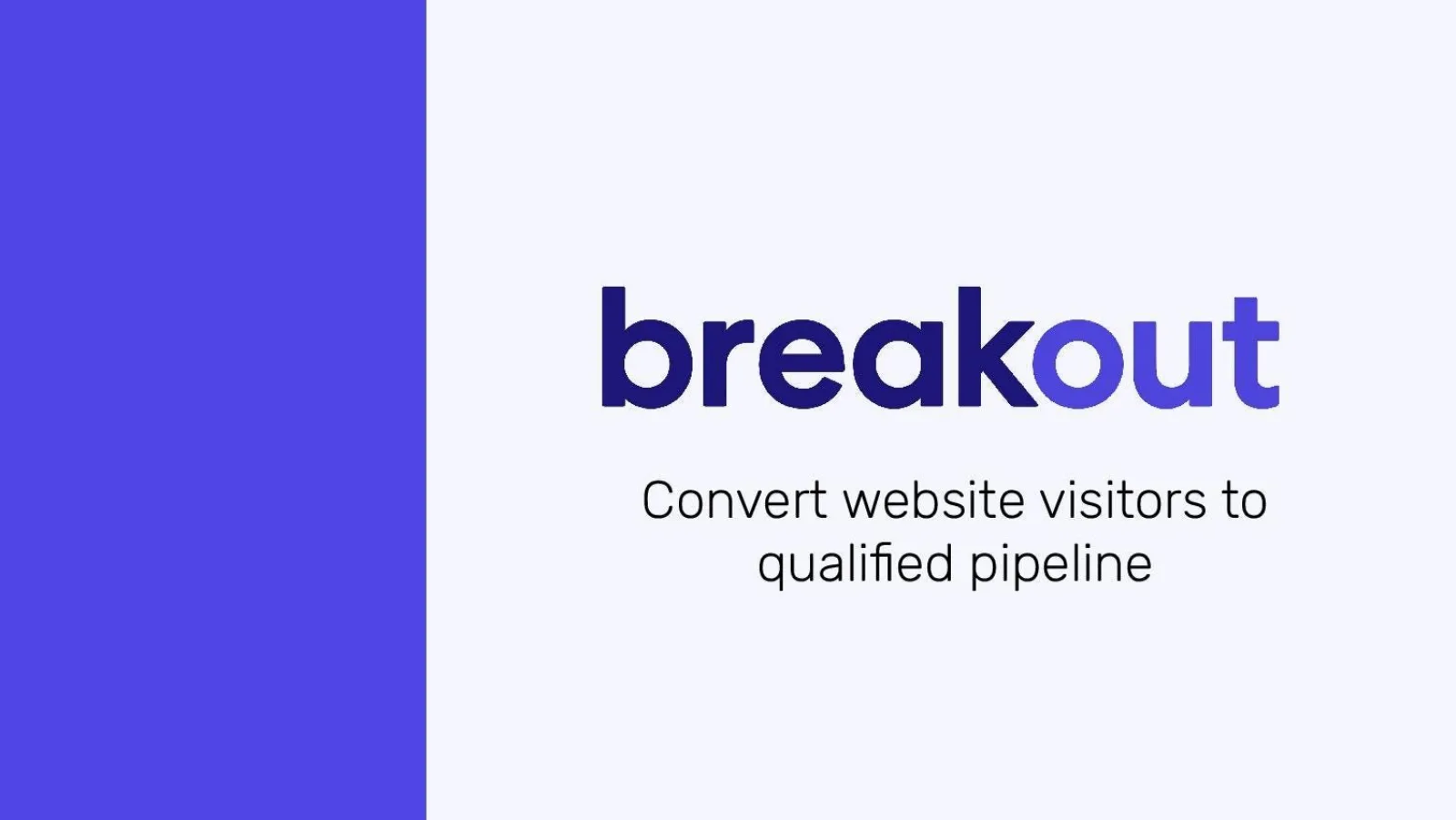 Breakout pitch deck slide
