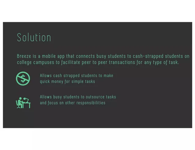 Product / solution slide 3 from Breeze