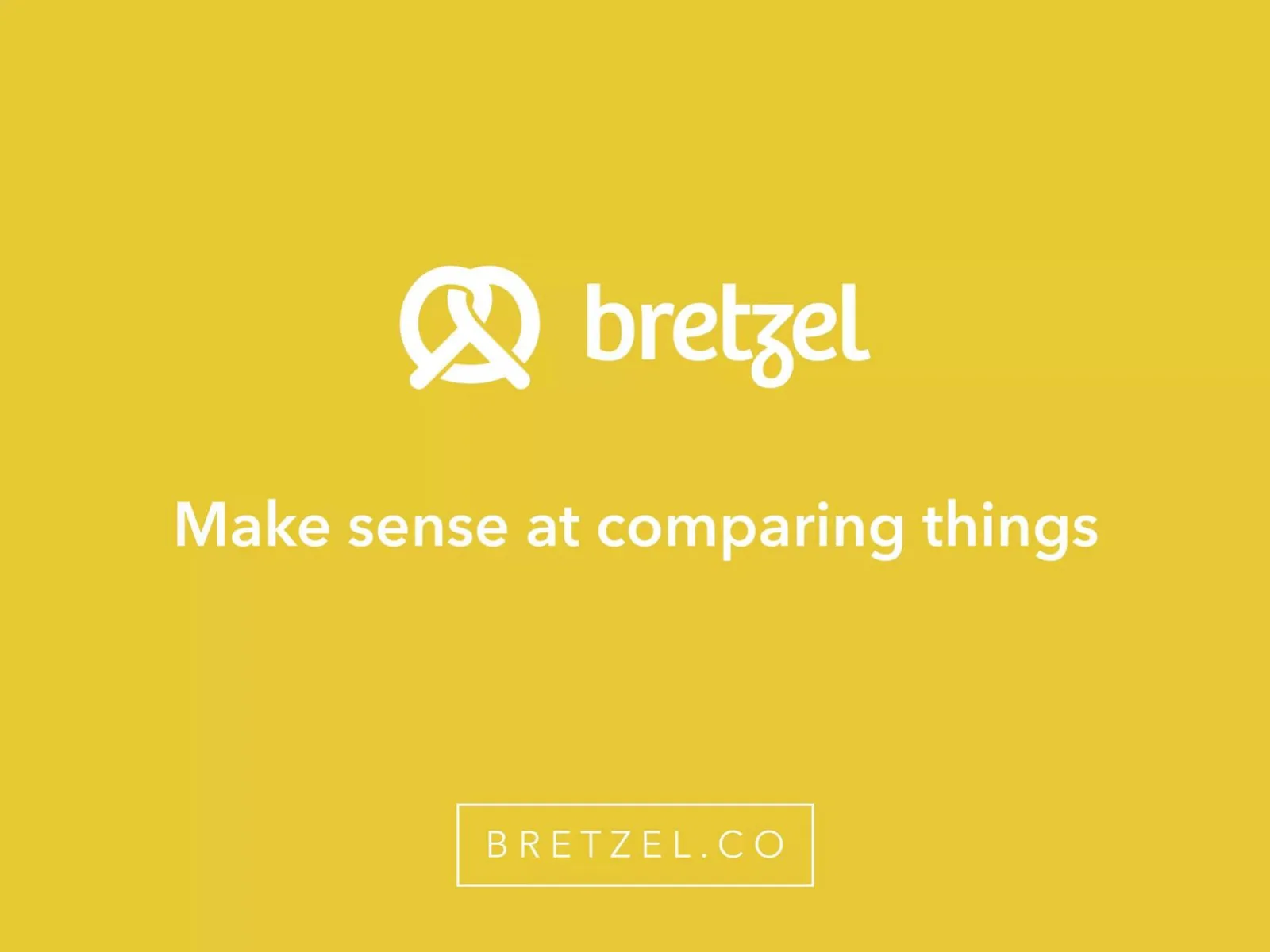 Bretzel.co pitch deck slide