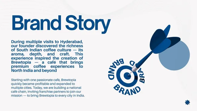 Company overview slide 3 from Brewtopia