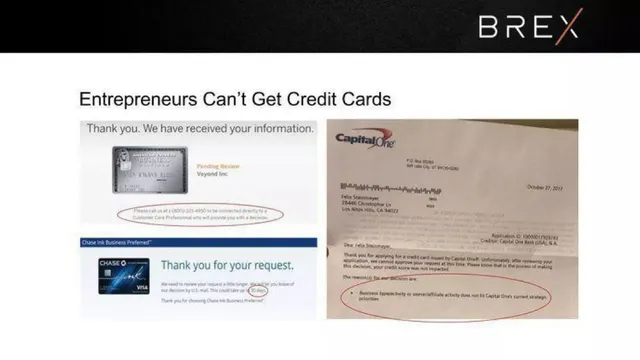Problem slide 3 from Brex