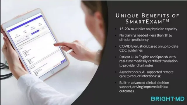 Product / solution slide 10 from Bright.md