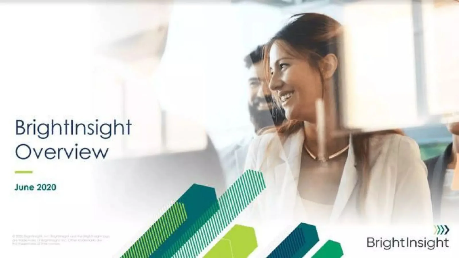 BrightInsight pitch deck slide