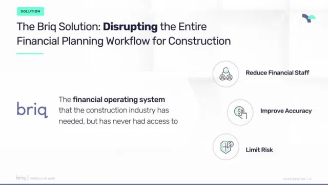 Product / solution slide 4 from Briq