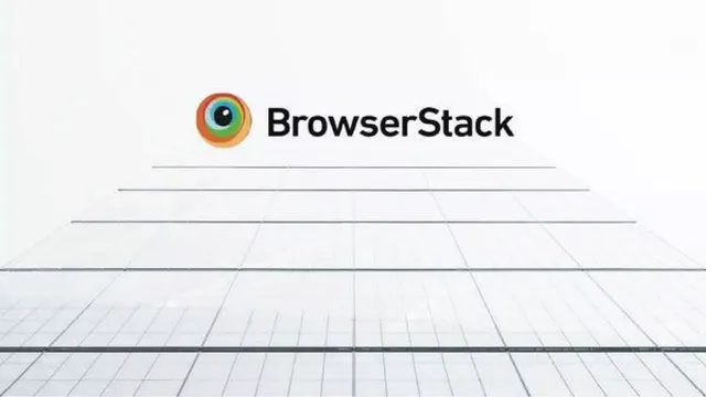 BrowserStack pitch deck cover