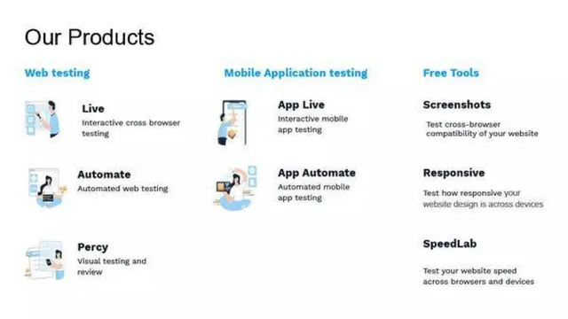 Product / solution slide 9 from BrowserStack