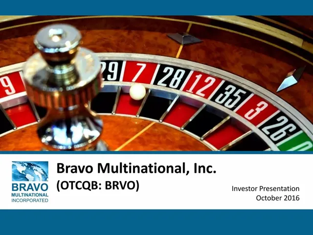 Bravo Multinational, Inc. pitch deck cover