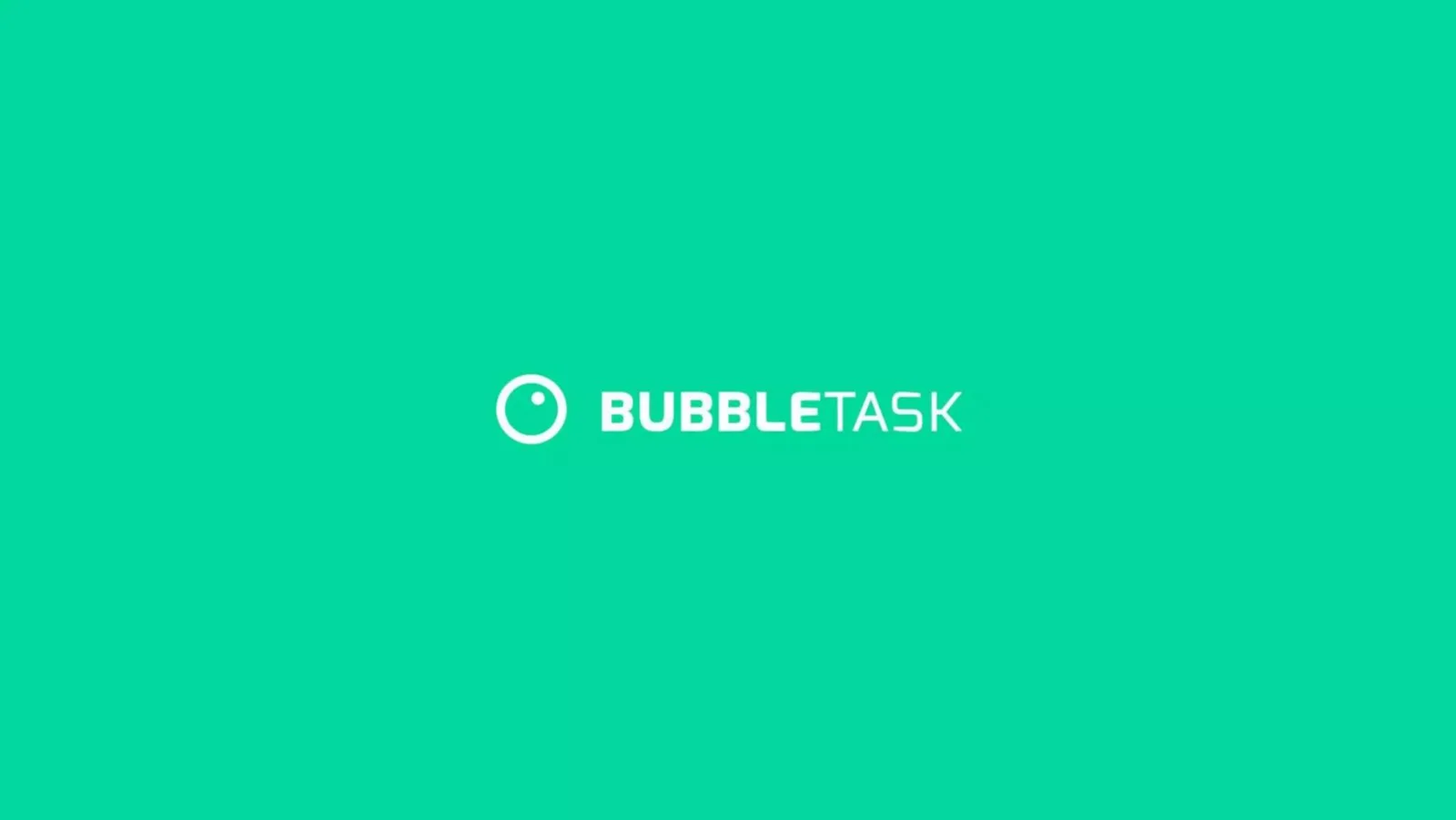 Bubbletask pitch deck slide