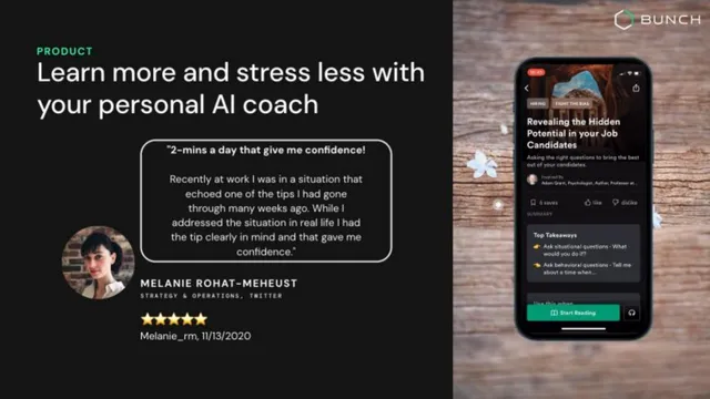 Reviews / testimonials / feedback slide 7 from Bunch
