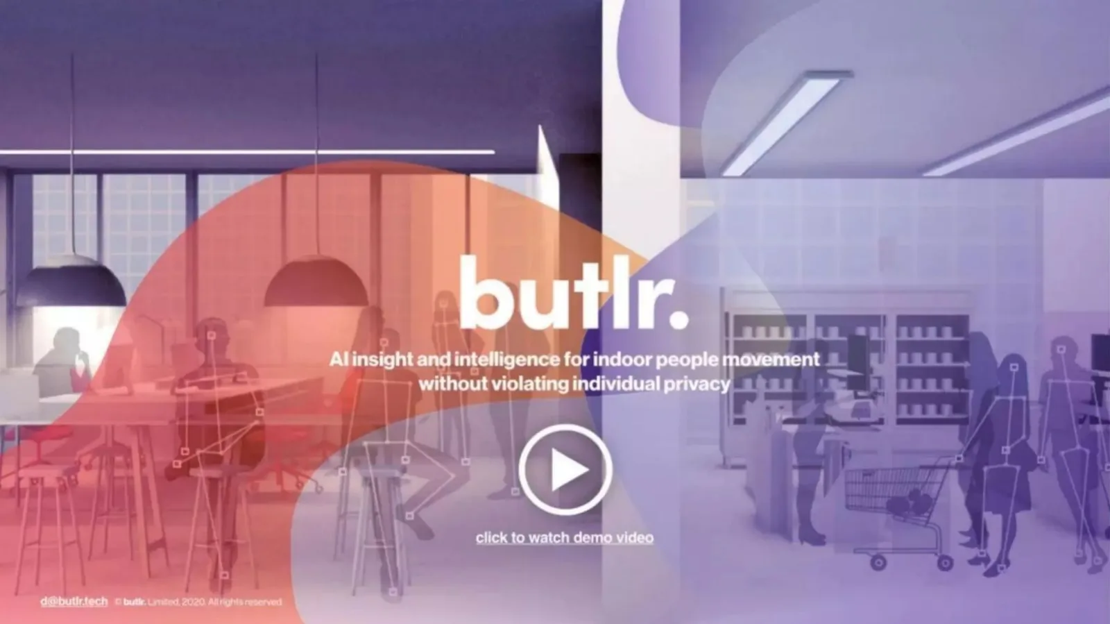 Butlr pitch deck slide