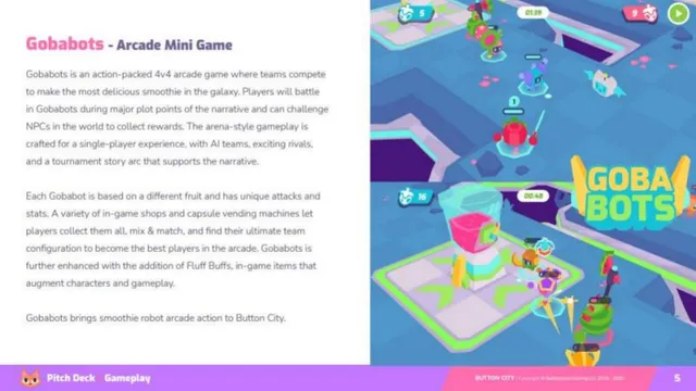 Product / solution slide 6 from Button City