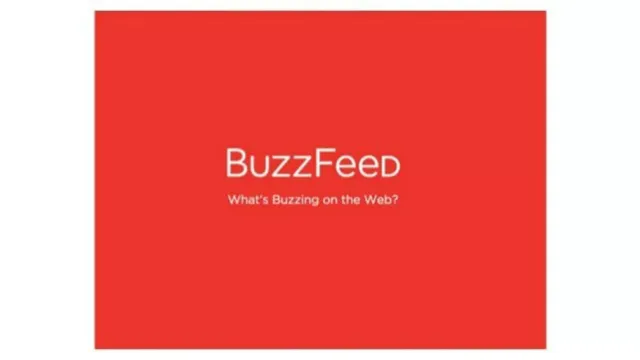 BuzzFeed pitch deck cover