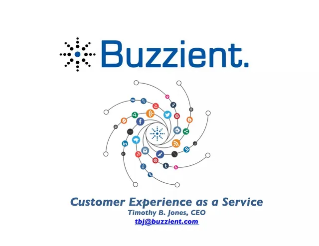 Buzzient pitch deck cover