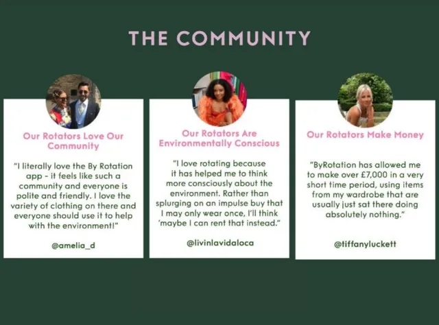 Reviews / testimonials / feedback slide 8 from By Rotation