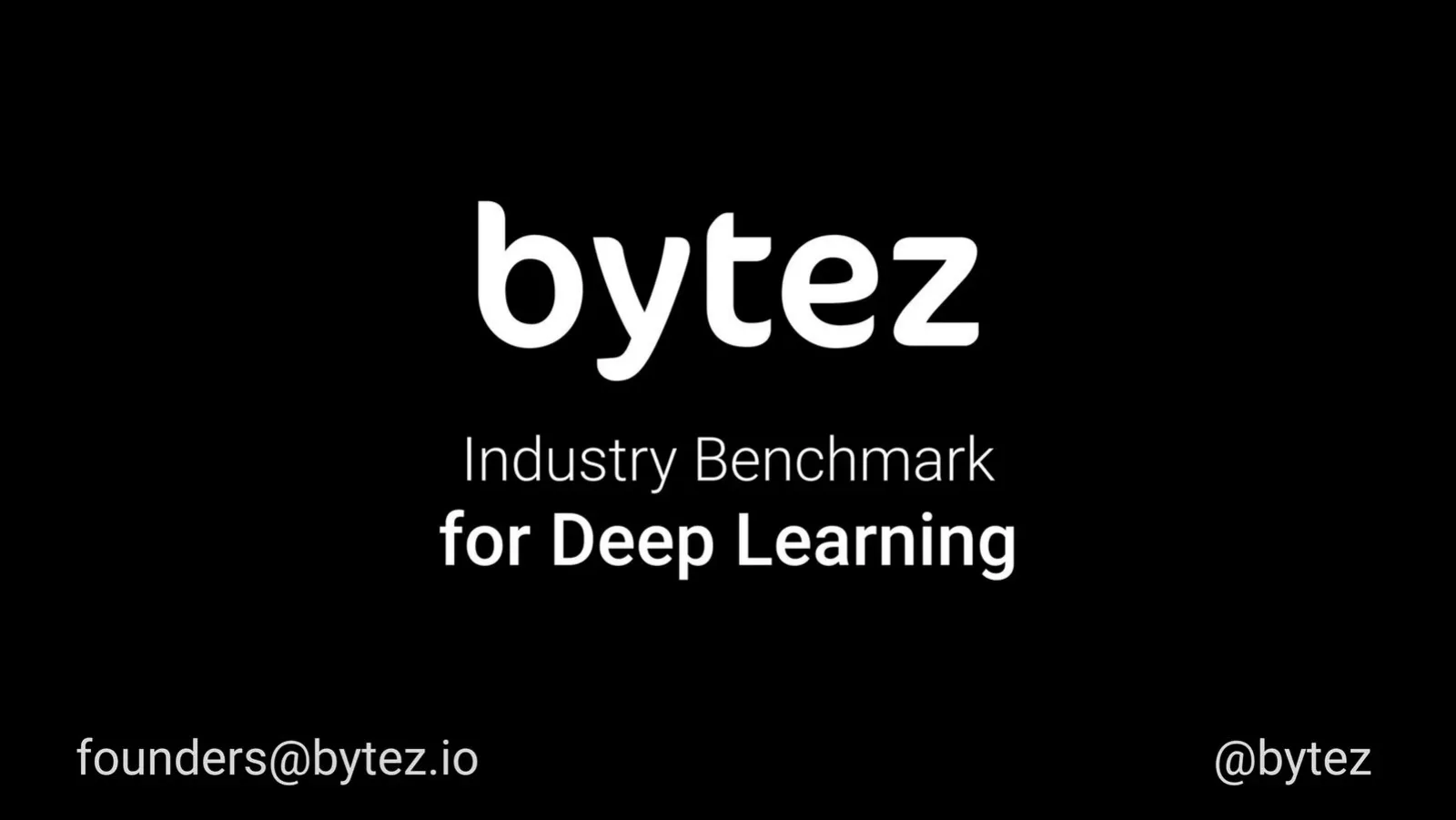 Bytez pitch deck slide