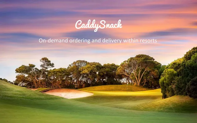 CaddySnack pitch deck cover