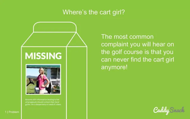 Problem slide 2 from CaddySnack