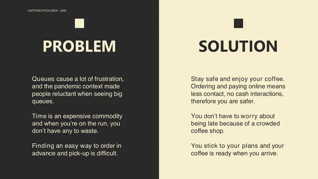 Problem slide 3 from Cafetino