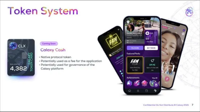 Business model / revenue streams slide 7 from Calaxy