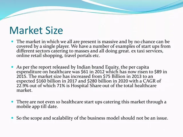 Market sizing / opportunity slide 5 from Call the Doc