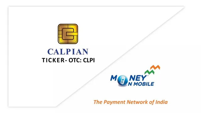 Calpian (MoneyOnMobile) pitch deck cover